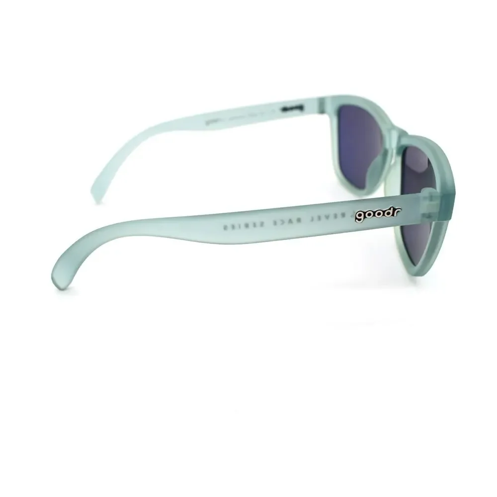 Goodr Revel Race Series Sunglasses - LENSES FAIR / FRAMES GOOD CONDITION